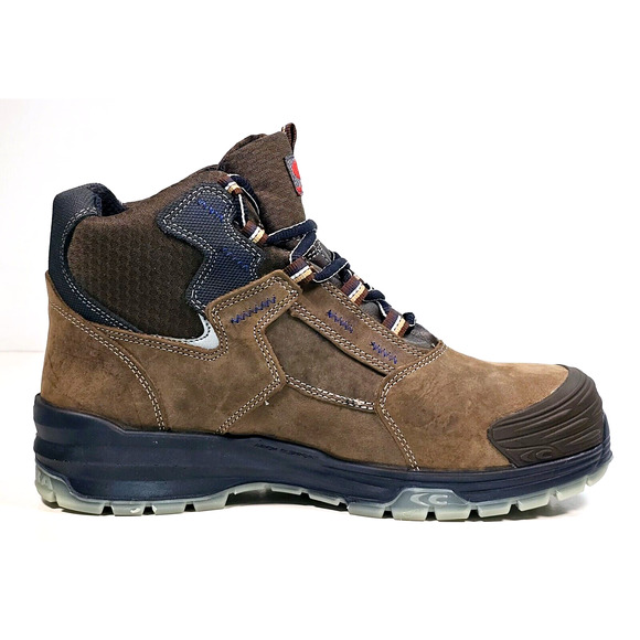 COFRA the Italian Brand Men's Size 8W Waterproof Chase Brown EH PR Work Boots - Picture 4 of 16